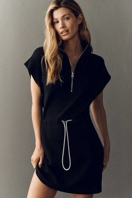 Varley Avaya Half-Zip Mini Dress | Anthropologie (US)