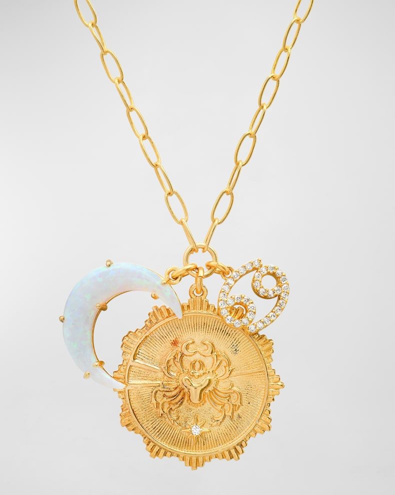 Tai New Zodiac Charm Necklace | Neiman Marcus