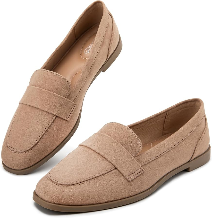 Womens Loafers Slip On, Business Casual Loafer Shoes for Women Comfortable | Amazon (US)