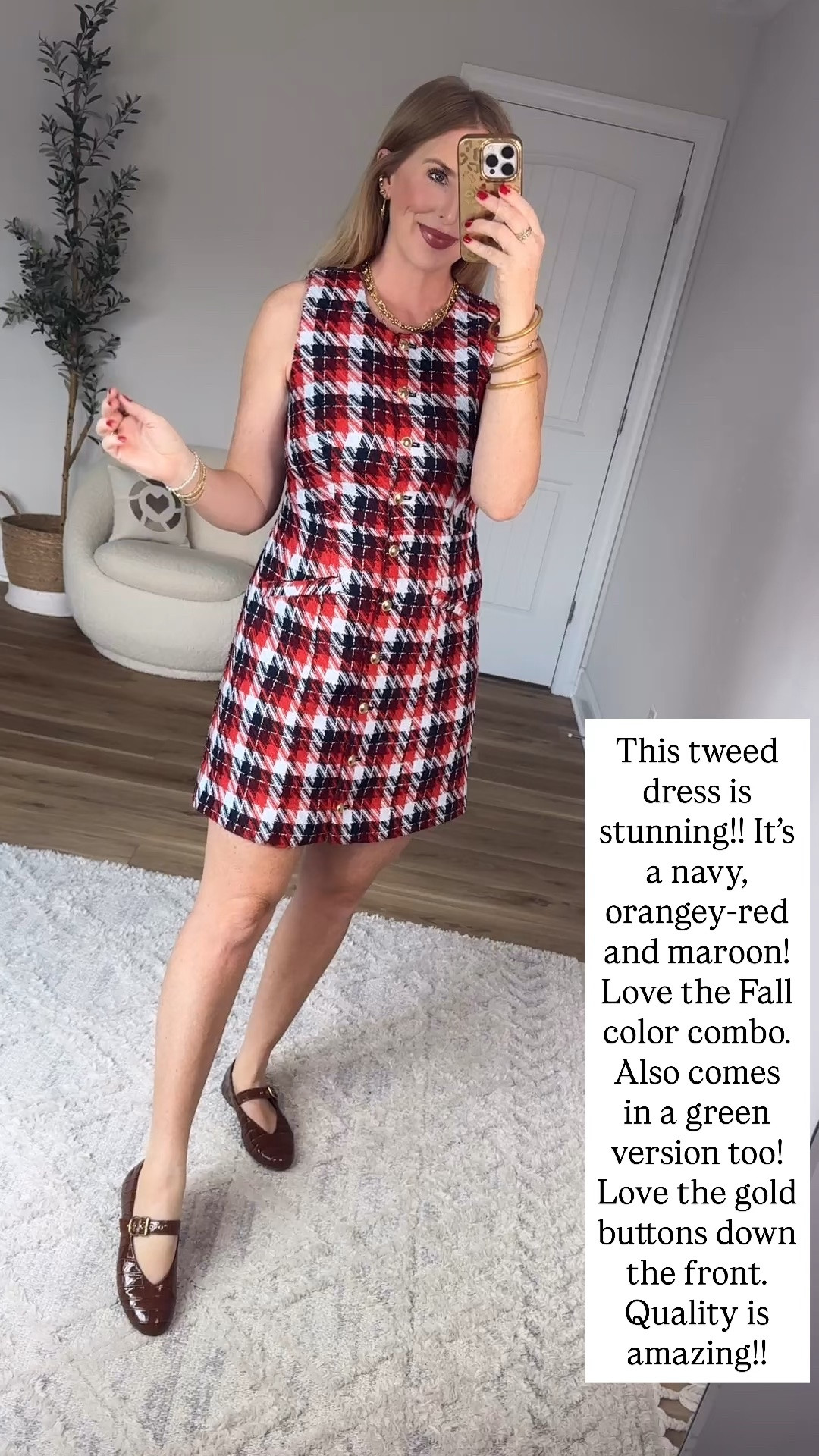 Walmart try on, Walmart outfit, Walmart style, Walmart fashion, free assembly tweed dress

#LTKootd