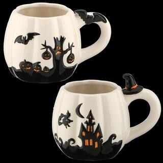 National Tree Company 4 in. Halloween Mugs | The Home Depot