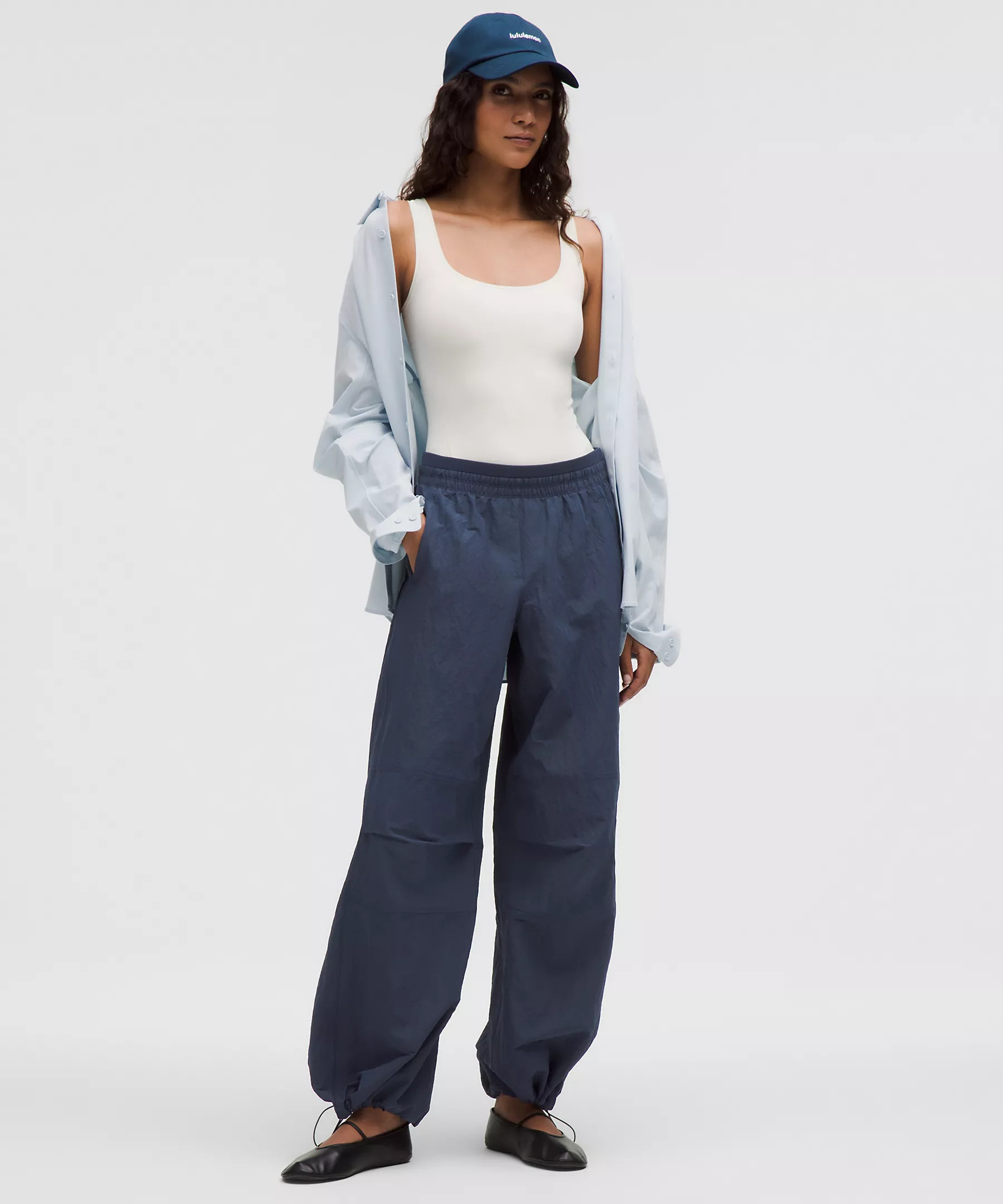 Crinkle Nylon Relaxed Parachute Pant | lululemon (CA)