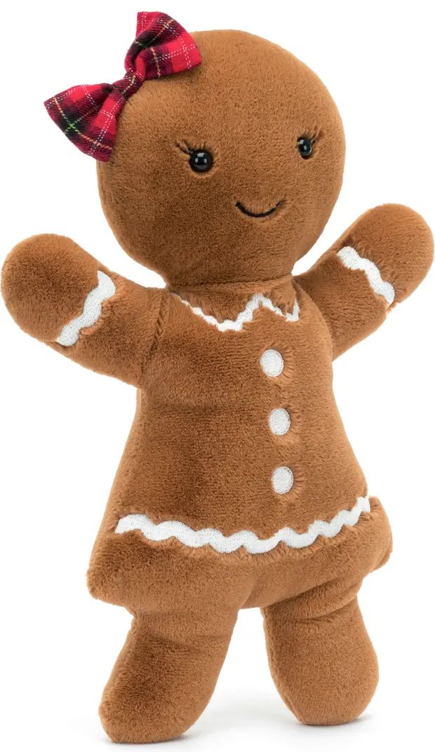 Large Jolly Gingerbread Ruby Plush Toy | Nordstrom