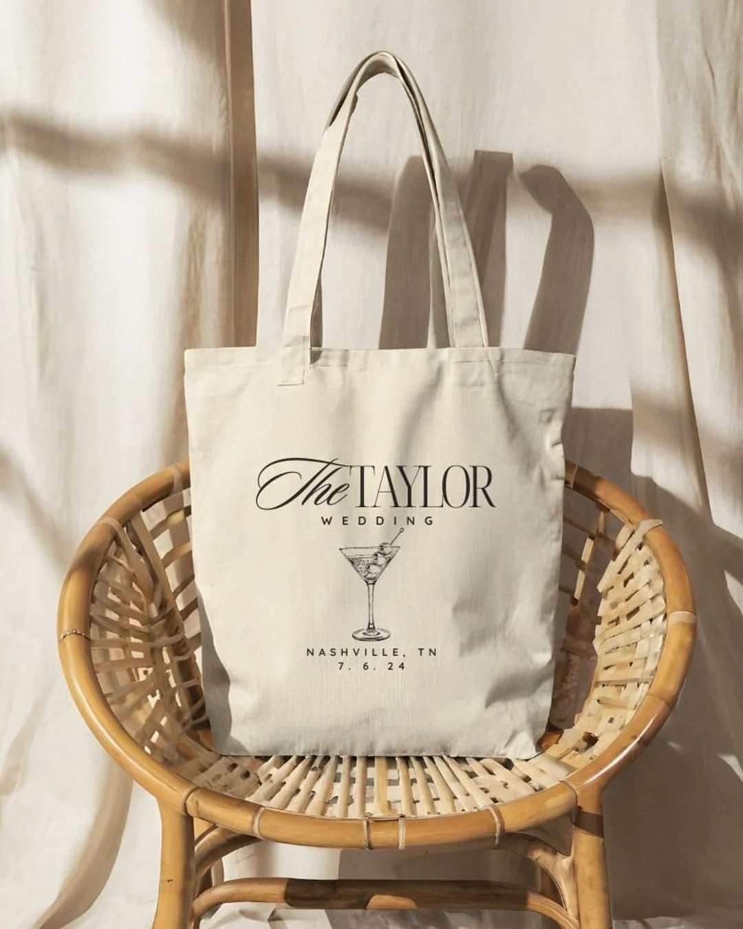 Wedding Welcome Tote Bags, Wedding Gift Bags, Party Favors for Guests and Bridesmaids, Personaliz... | Etsy (US)