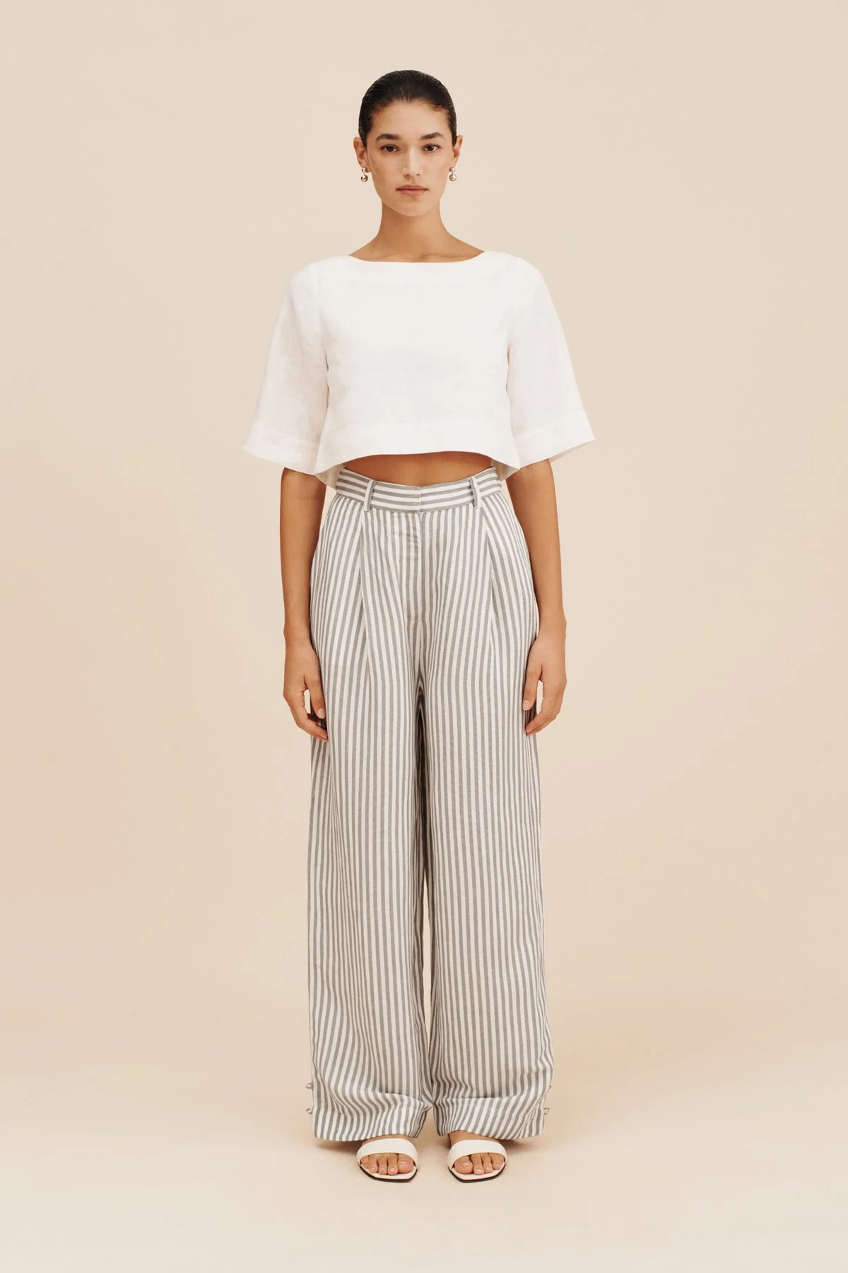 LORENZO PANT - SEAGRASS STRIPE | POSSE (US)