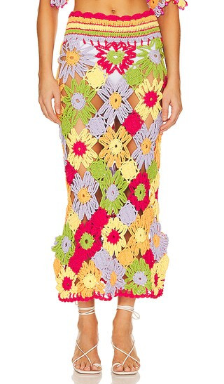 Dover Maxi Skirt in Multi | Revolve Clothing (Global)