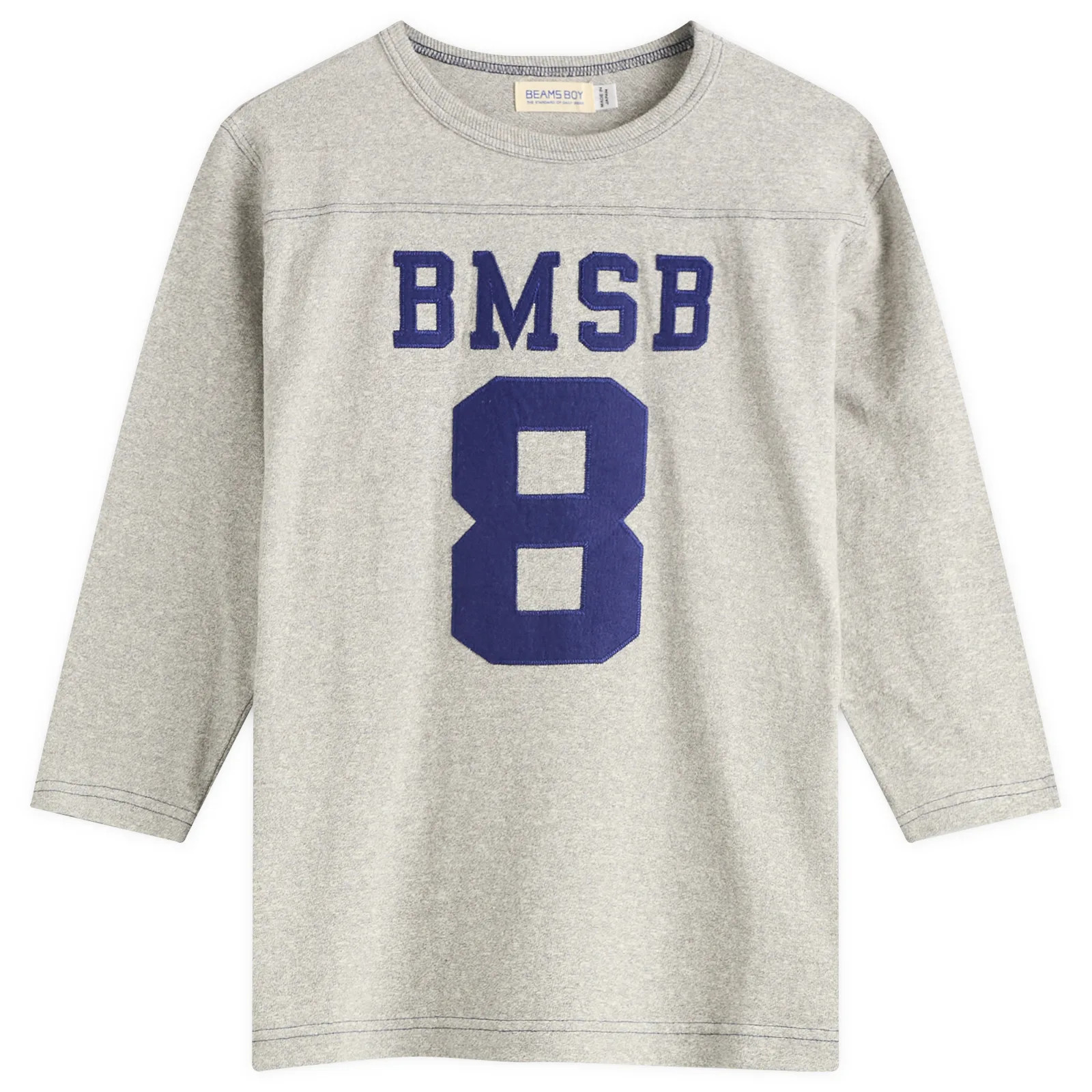 Beams Boy 3/4 Sleeve Football T-Shirt | END. Clothing
