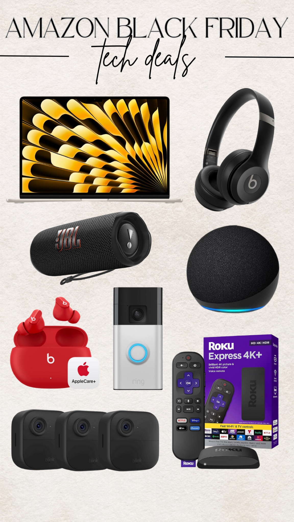 Amazon Black Friday deals start now! Lots of great deals on tech items 

#LTKCyberWeek #LTKSaleAlert #LTKFindsUnder100