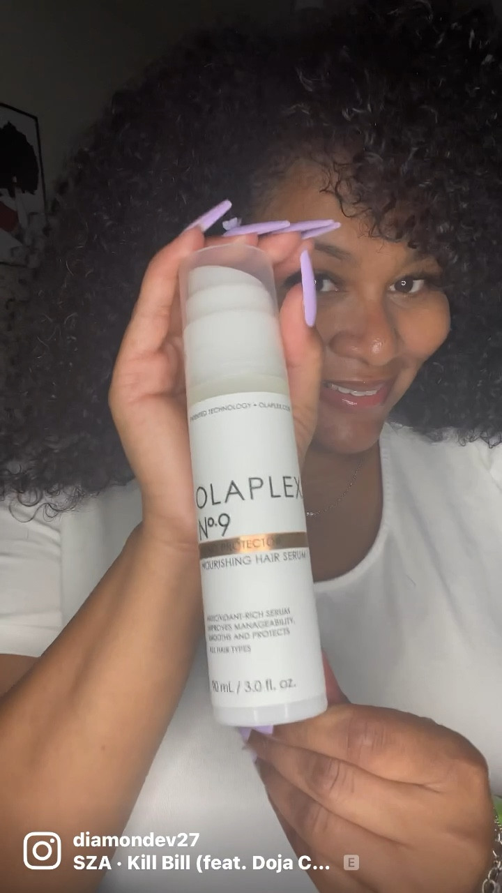 My curls needed a quick refresher so I used this trusty Olaplex 9 Hair Serum for a dose of shine & bounce. It’s lightweight & non-greasy, so it won’t weigh your curls down.

#LTKstyletip #LTKbeauty #LTKover40
