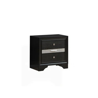 Sophisticated Black Nightstand | Wayfair North America