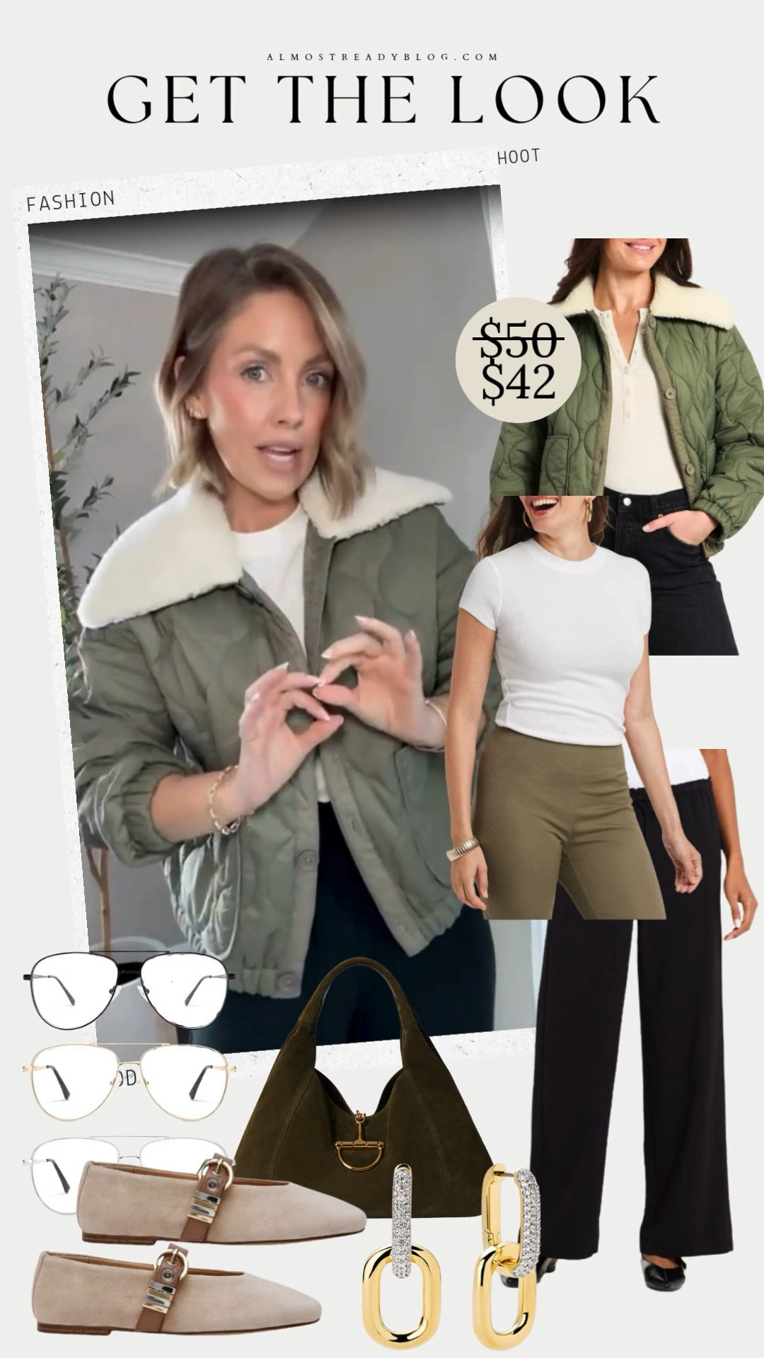 Loving these new @Target   pieces! Wearing the XS in everything! I will link the @Aritzia Lodge pants too in case you are petite, I feel like they fit a little better in the waist and the length

quilted jacket, target deals, target finds, transitional style for winter to spring, amanda west, almost ready blog

#LTKOver40 #LTKPetite