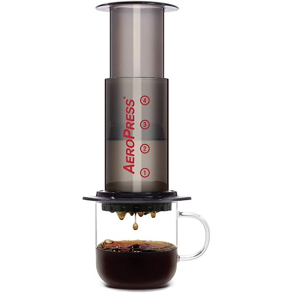 AeroPress Coffee and Espresso Maker - Quickly Makes Delicious Coffee Without Bitterness - 1 to 3 Cup | Amazon (US)
