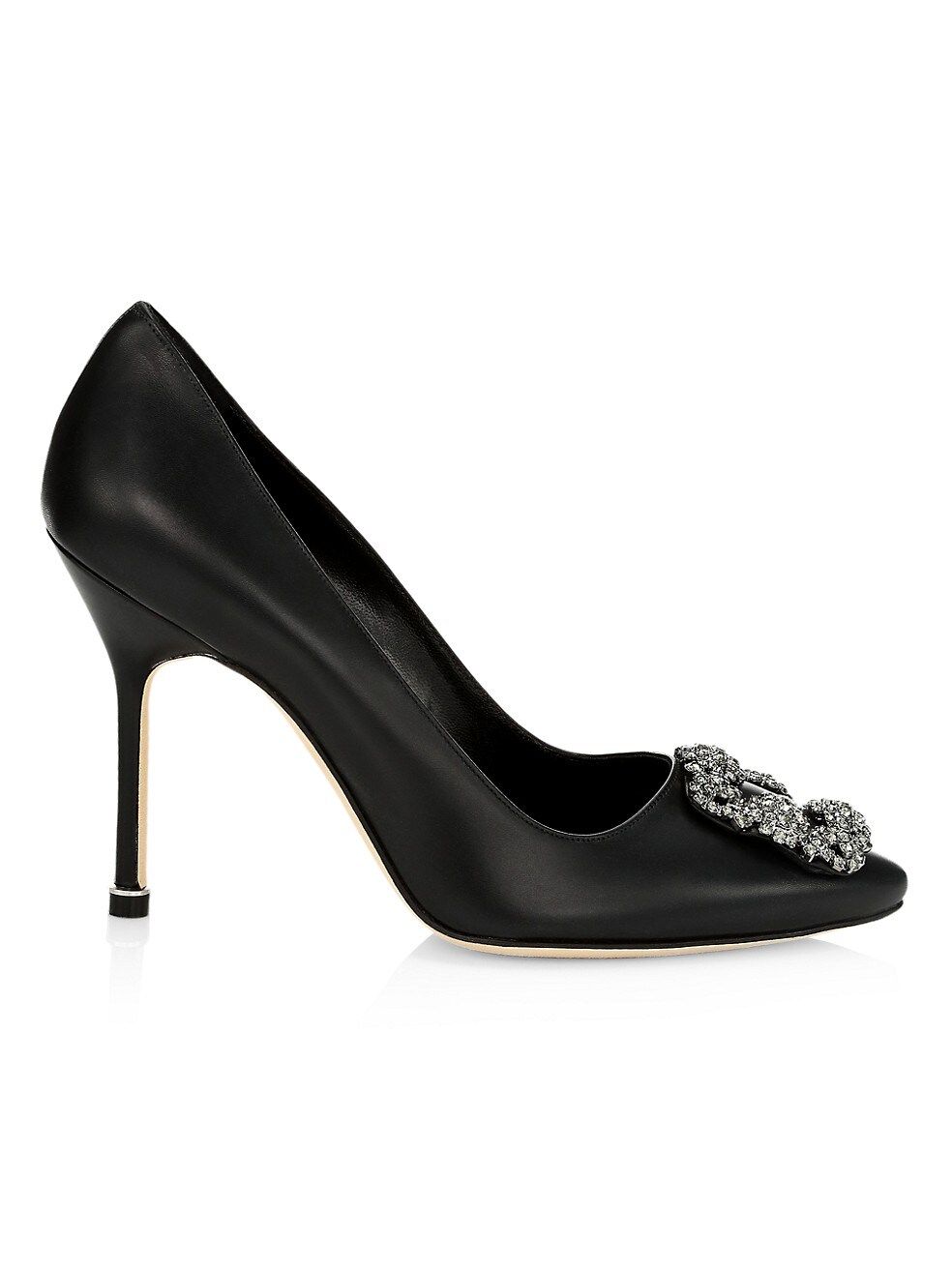 Hangisi 105 Embellished Leather Pumps | Saks Fifth Avenue