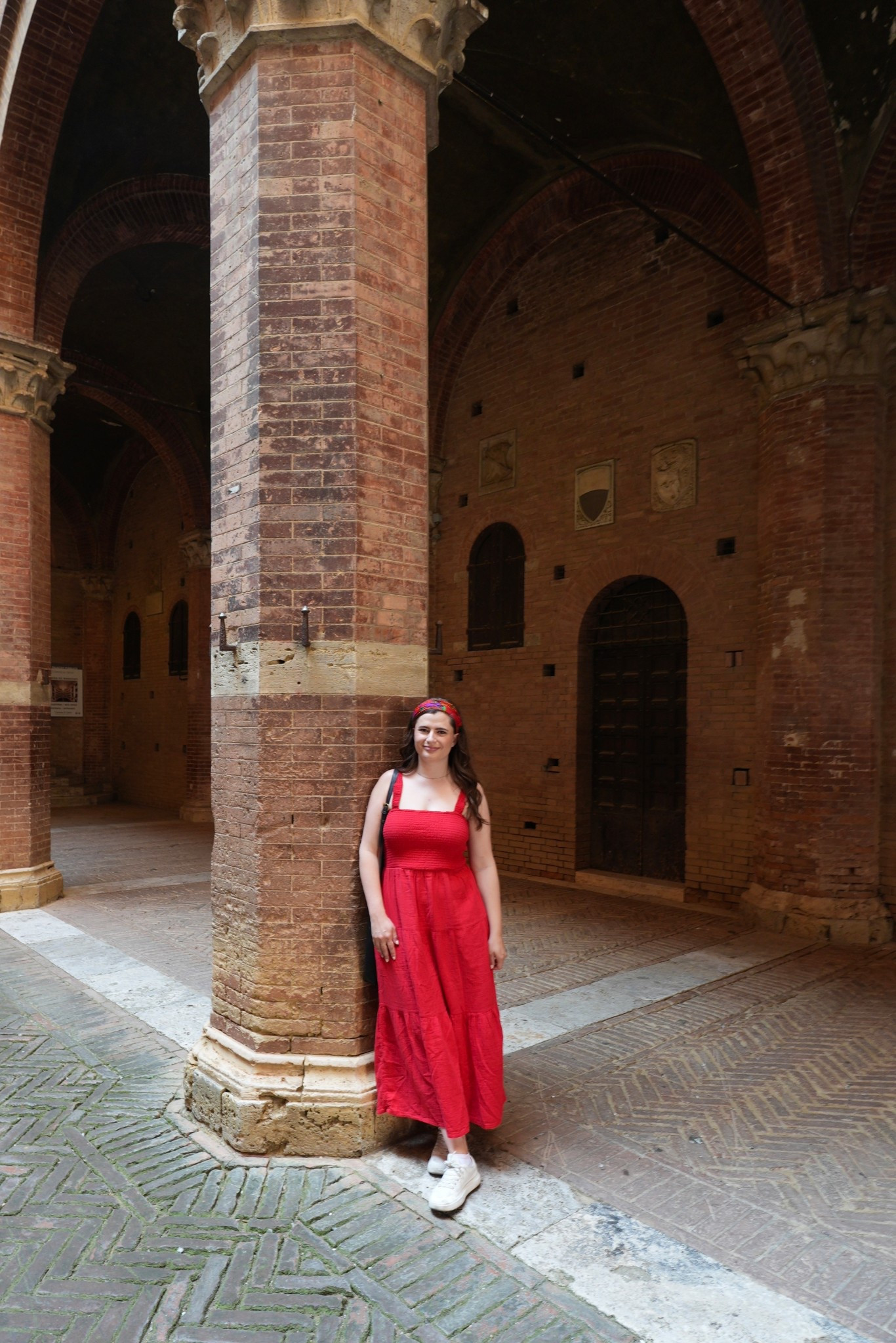 Another day another maxi dress on our Italy trip! This red dress is from Quince and it looked presentable even after being squished in my suitcase. Plus my go to walking shoes the Allbirds Piper shoes 

#LTKStyleTip #LTKShoeCrush #LTKTravel