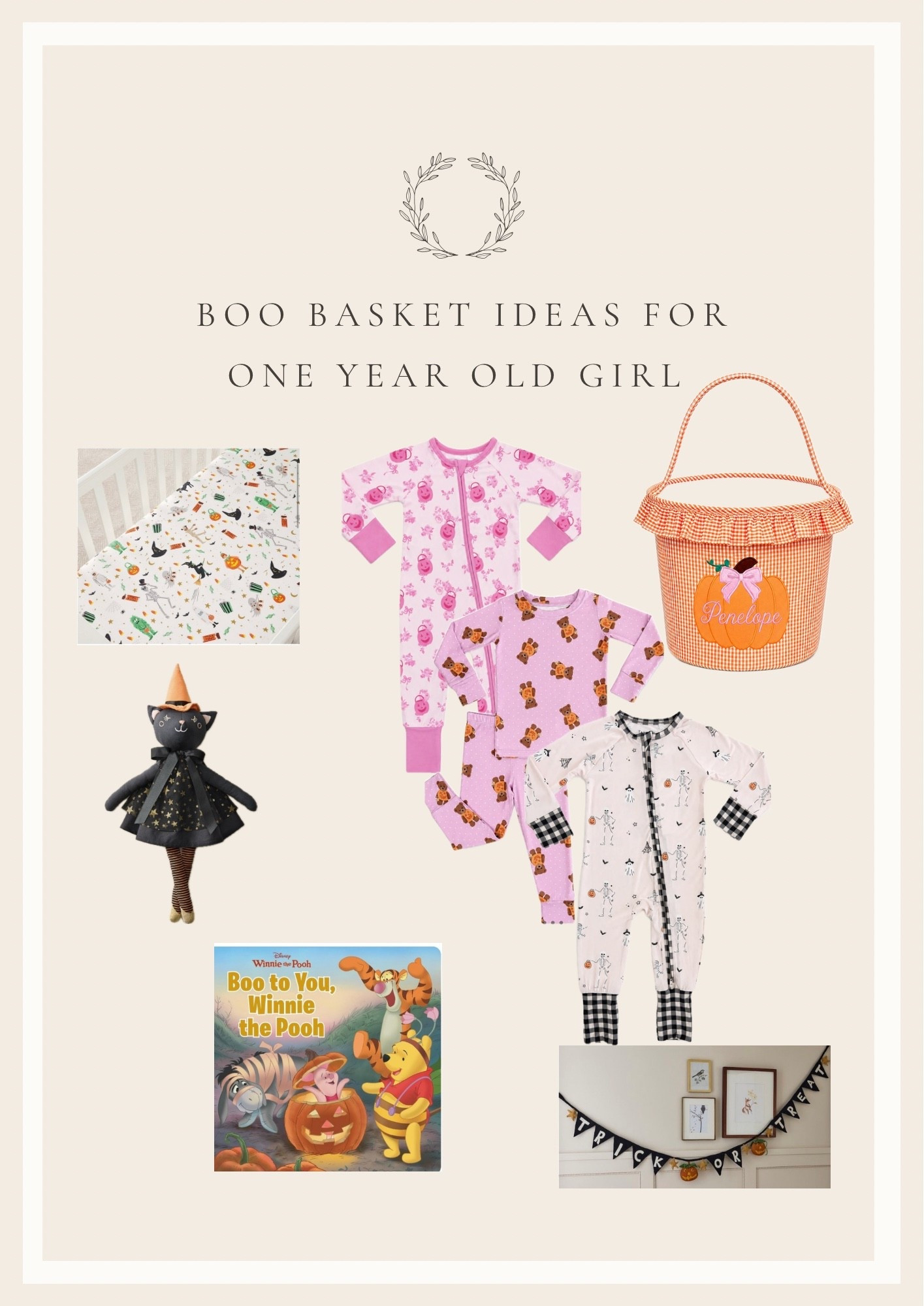 Boo Basket Ideas for one year old girl

#LTKmomlife #LTKKids #LTKBaby