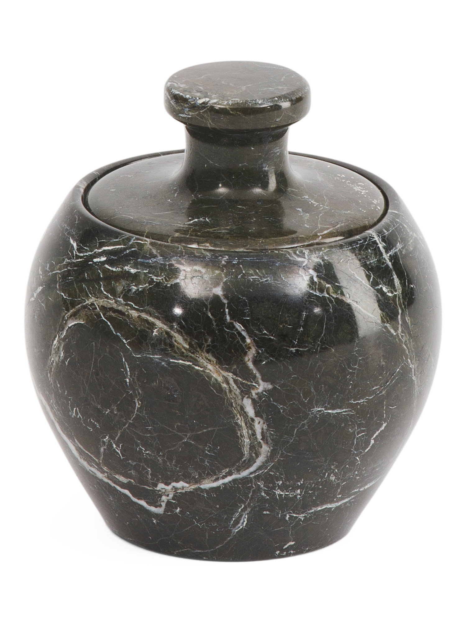 Marble Canister With Lid | TJ Maxx