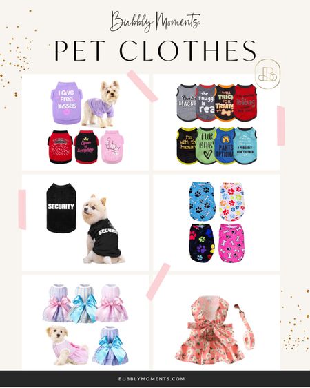 Welcoming another member? Here are some pet clothes for you to choose from  

#LTKFind #LTKstyletip #LTKSale