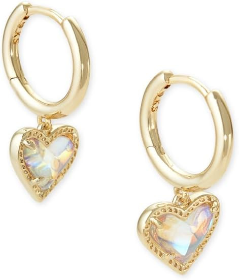 Kendra Scott Ari Heart Huggie Earrings for Women, Fashion Jewelry | Amazon (US)