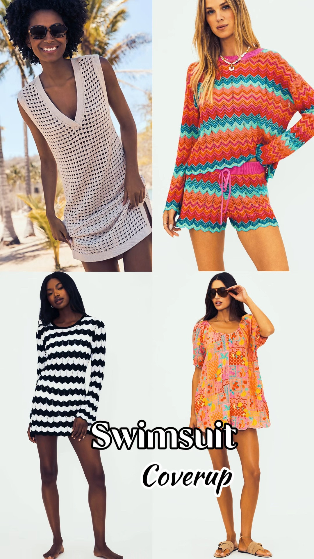 Whether you have a sunny escape planned this spring or you are anticipating summer days by the pool, lake or shore, a new swimsuit cover up is a fun way to brighten your wardrobe. There is something here for every budget. 

#LTKTravel #LTKOver40 #LTKSwim