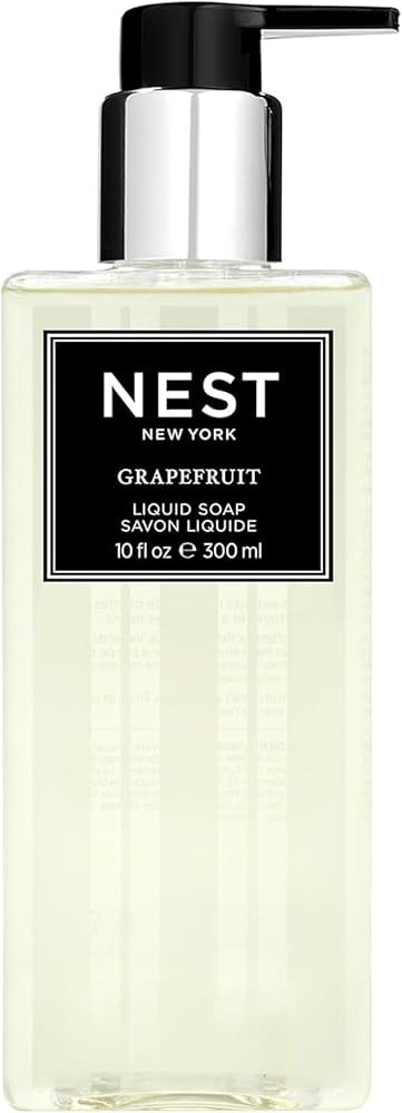 NEST New York Liquid Soap, Grapefruit - 10 fl oz - Cleanses & Nourishes Skin - Approx. 300 Pumps ... | Amazon (US)