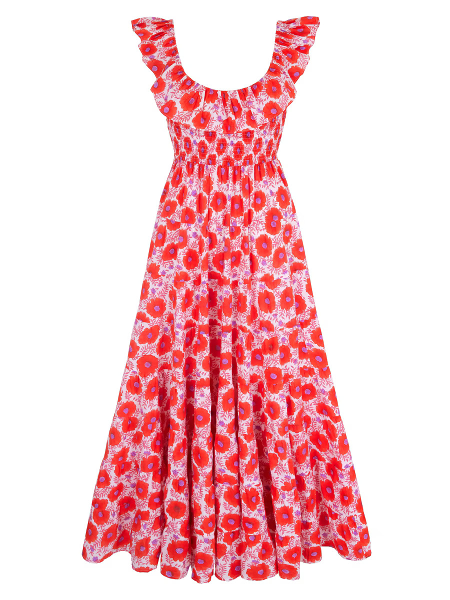 Geranium Poppy Susie Dress | Saks Fifth Avenue