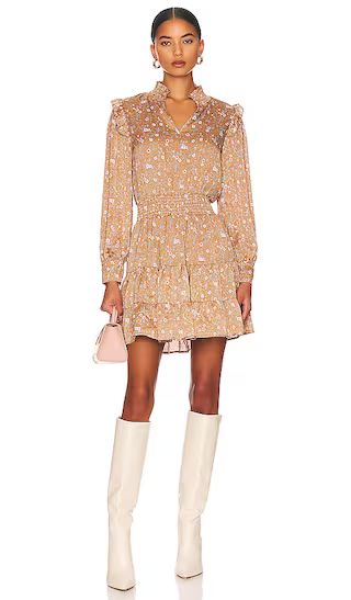 Benet Mini Dress in Whiskey | Revolve Clothing (Global)