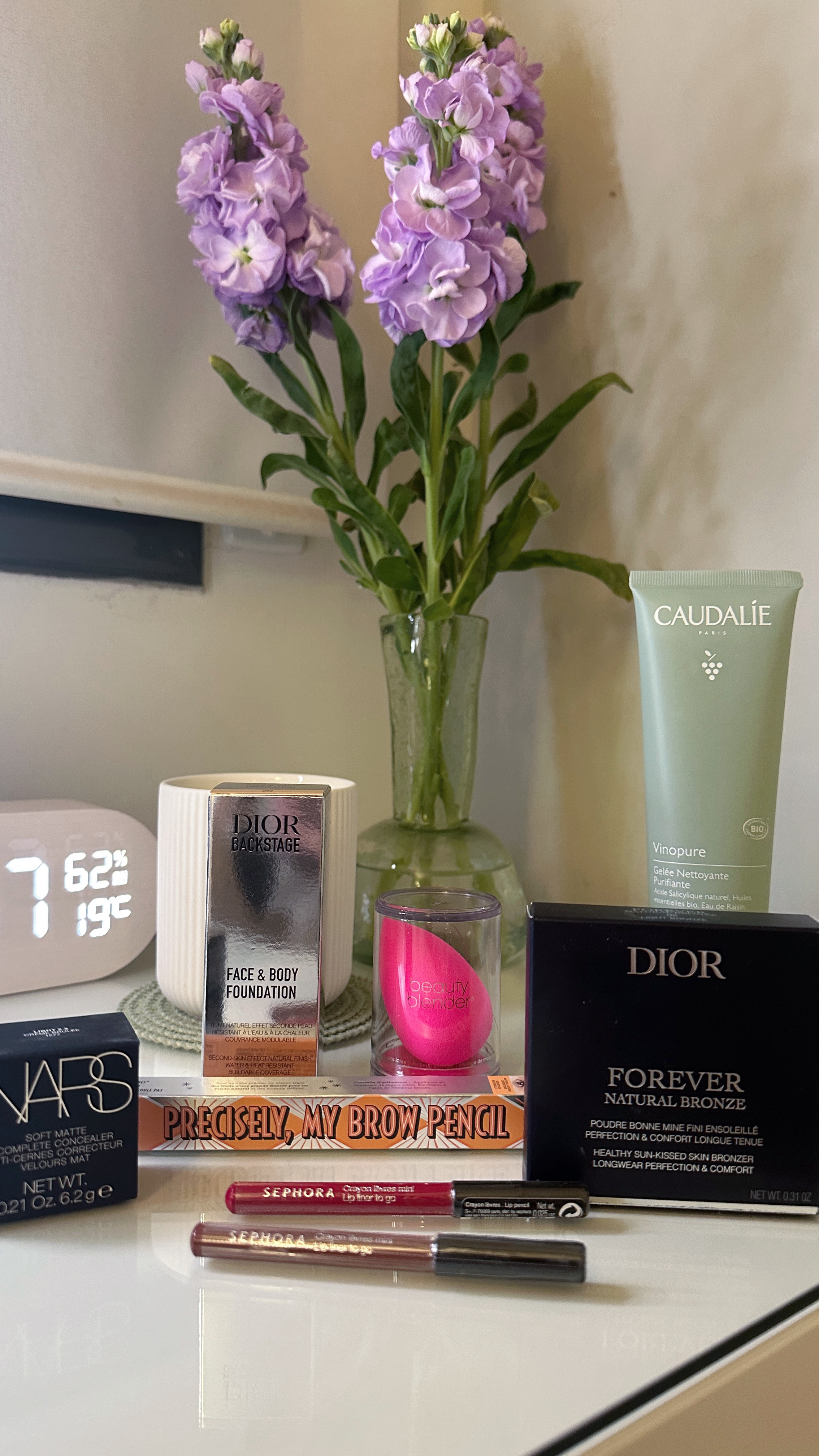 Sephora collection shop. I always wait for their steep discounts to come around which is usually every 3 weeks. I keep my favorites selected and in basket with some new meticulously selected newbies. Use their app and you can sometimes get a bigger Sephora discount. I shop on the Spanish Sephora website. Already loving the nars concealer. Wow! 🪻 

#LTKBeauty #LTKMostLoved