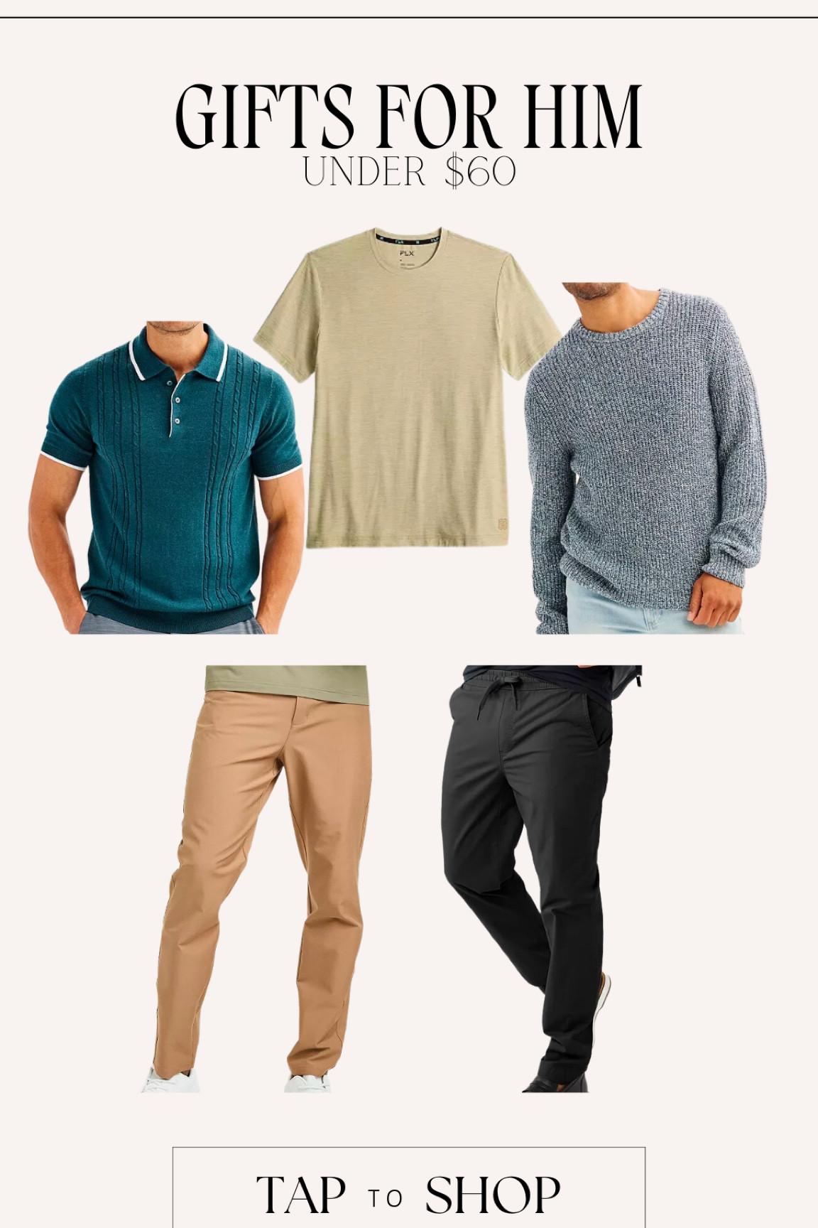 Gifts for him under $50 - wardrobe staples

#LTKfindsunder50 #LTKGiftGuide #LTKmens