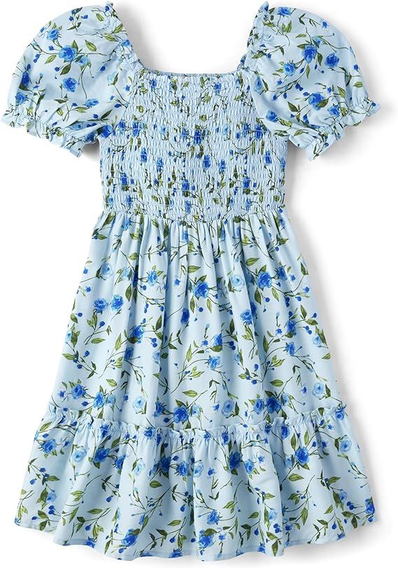 The Children's Place Baby Girls' Short Sleeve Dressy Special Occasion Dresses | Amazon (US)