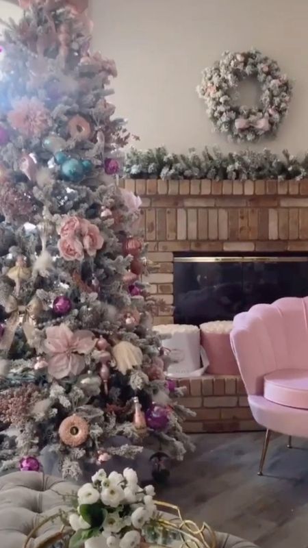 Pink Christmas decor featuring King of Christmas 🎄 

#LTKsalealert #LTKHoliday #LTKhome