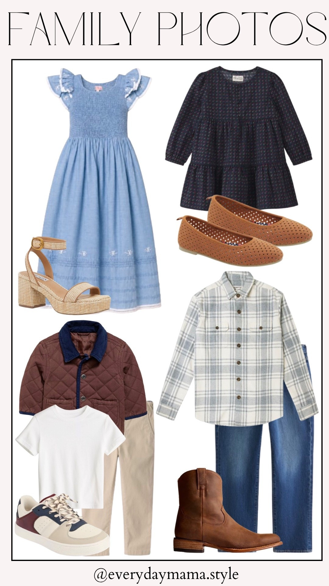 Family Photos | Fall Family Photos | Christmas Card Photos | Family Styling | Matching Family Outfits
-
*men’s flannel is from bear bottom clothing (couldn’t link) 
-
#ltkfamily @kohls @Quince @Ivy City Co @carters

#LTKBaby #LTKKids #LTKSeasonal