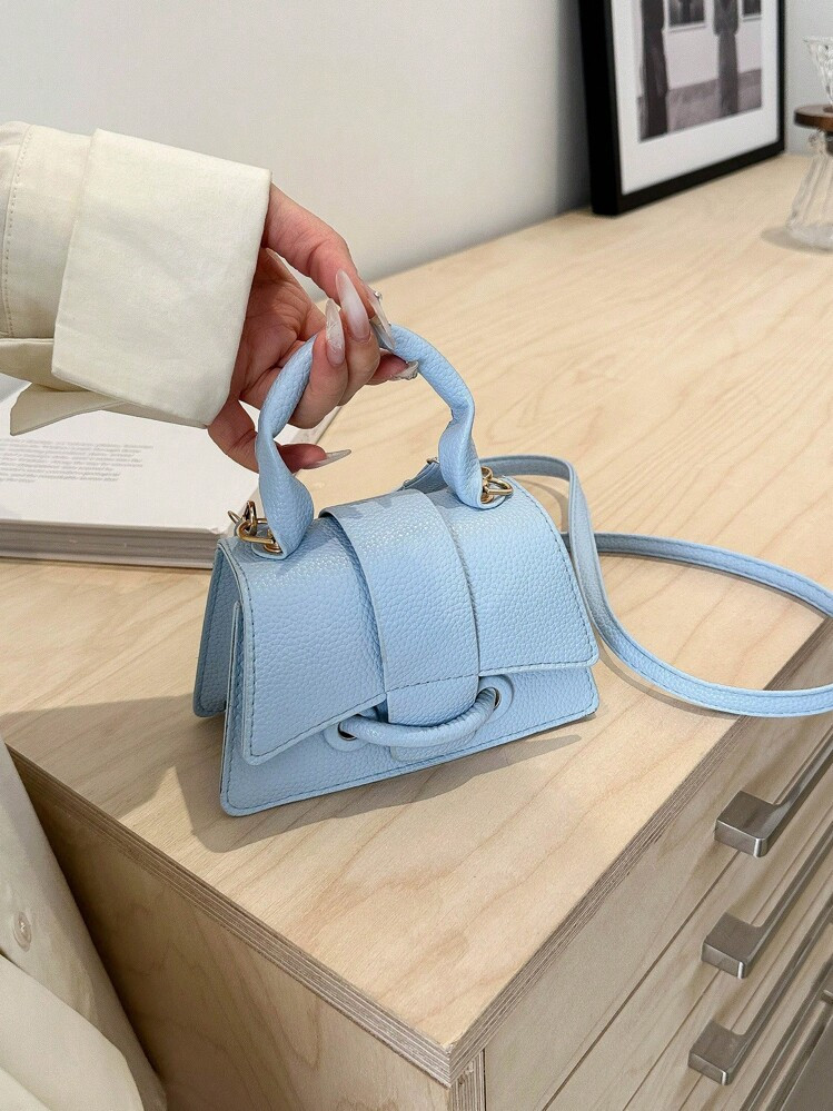 2025 New Women's PU Niche Crossbody Bag, Shoulder Handbag, High-End Crossbody Bag; 2025 New Summer Y2K Style Niche Mini Chain Bag | SHEIN