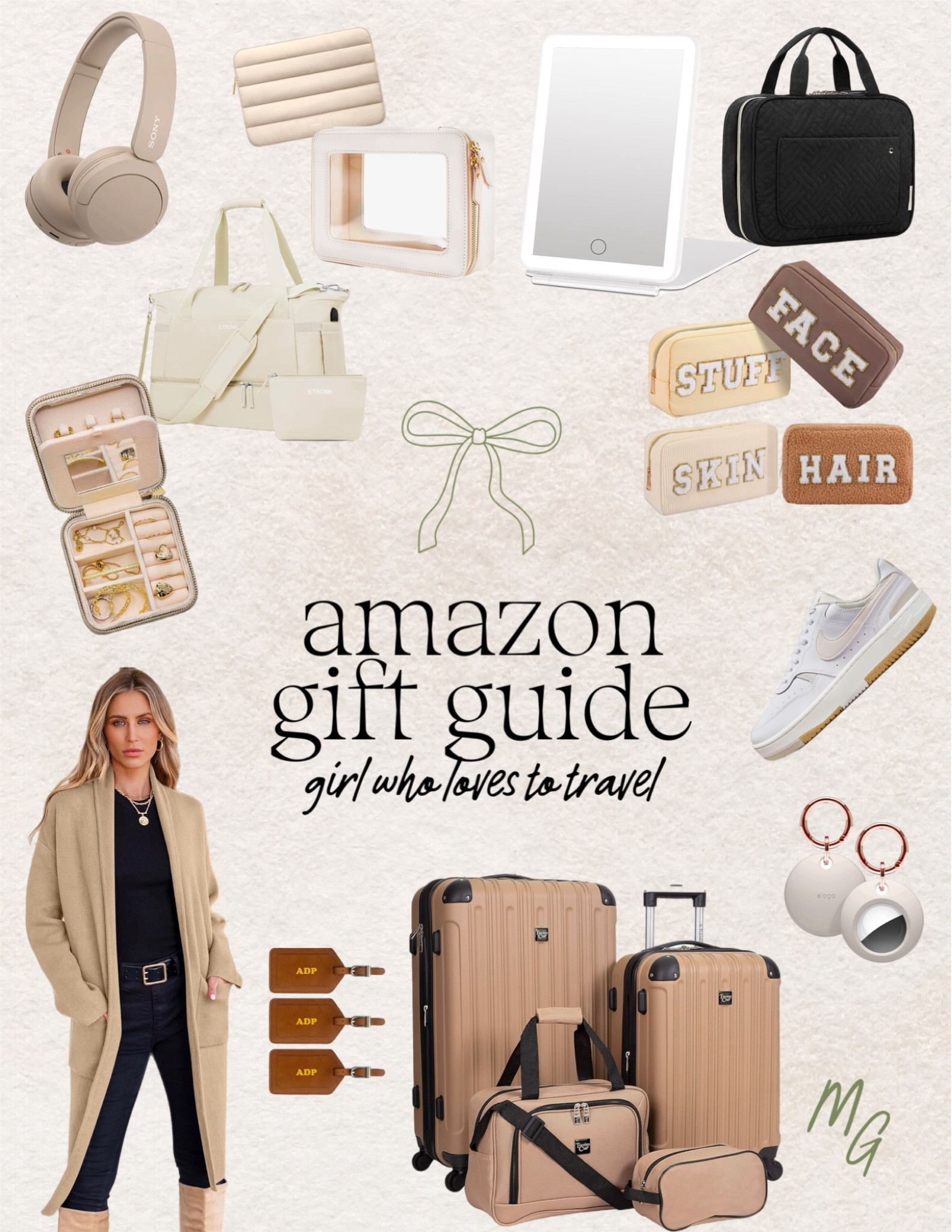 Amazon gift guide, Gift ideas for the girl who loves to travel!

#LTKHoliday #LTKTravel #LTKGiftGuide
