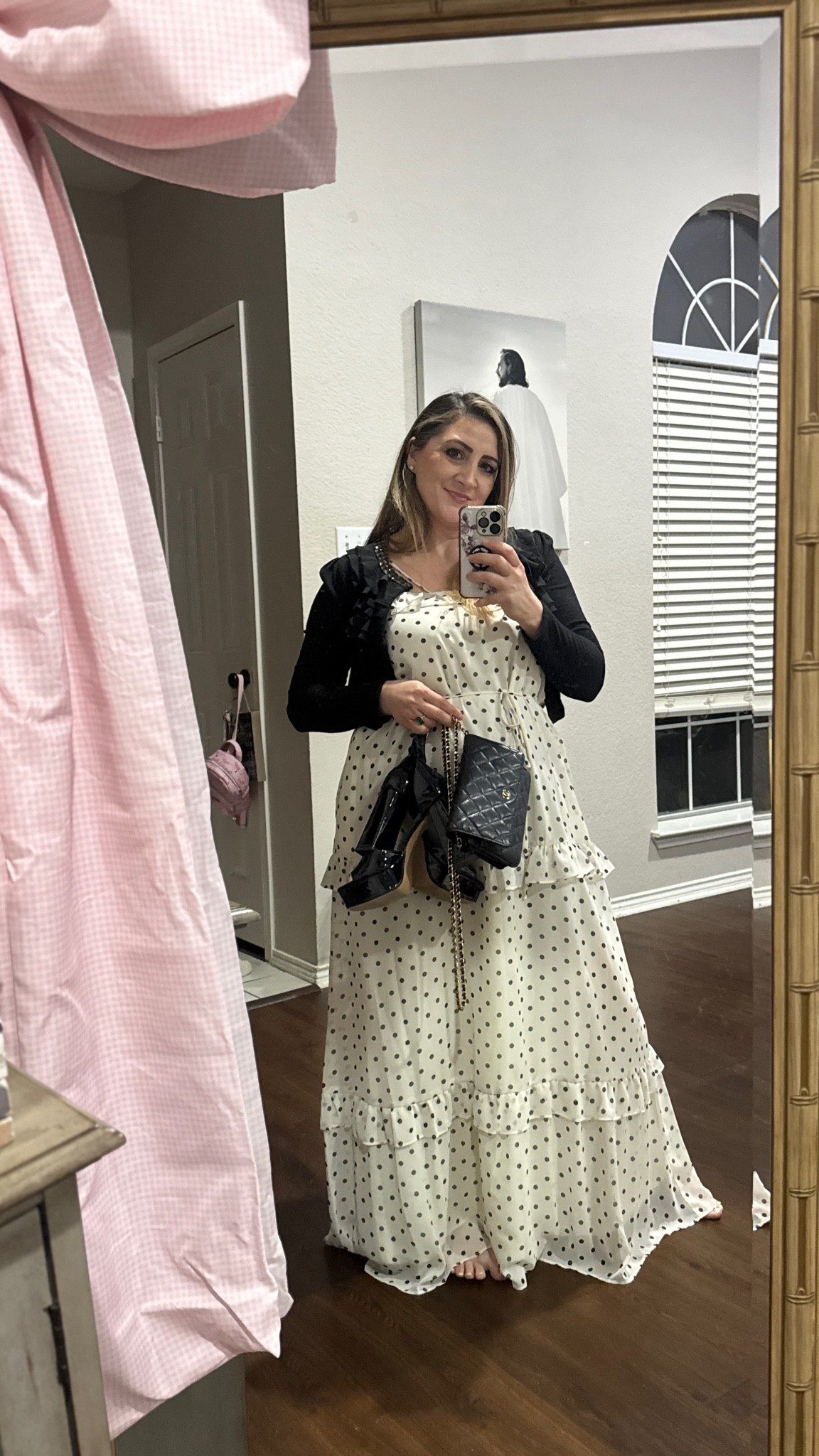 Polka dot dresses from Mango’s are definitely on my wishlist!!

#LTKootd