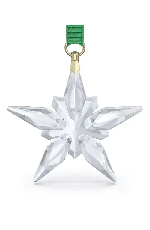 Swarovski 2025 Annual Edition Little Crystal Snowflake Ornament in White at Nordstrom | Nordstrom