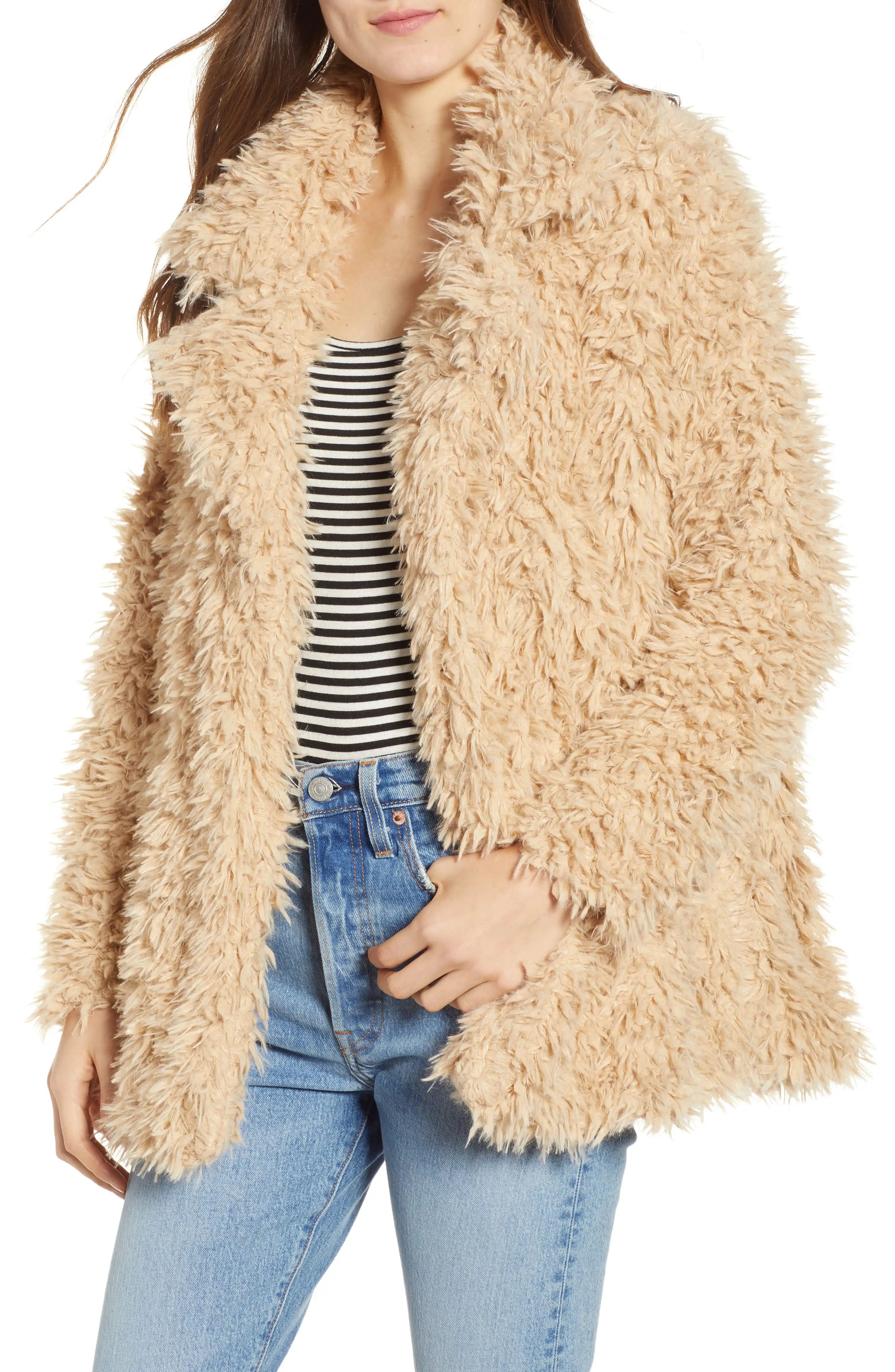 Sully Faux Shearling Jacket | Nordstrom