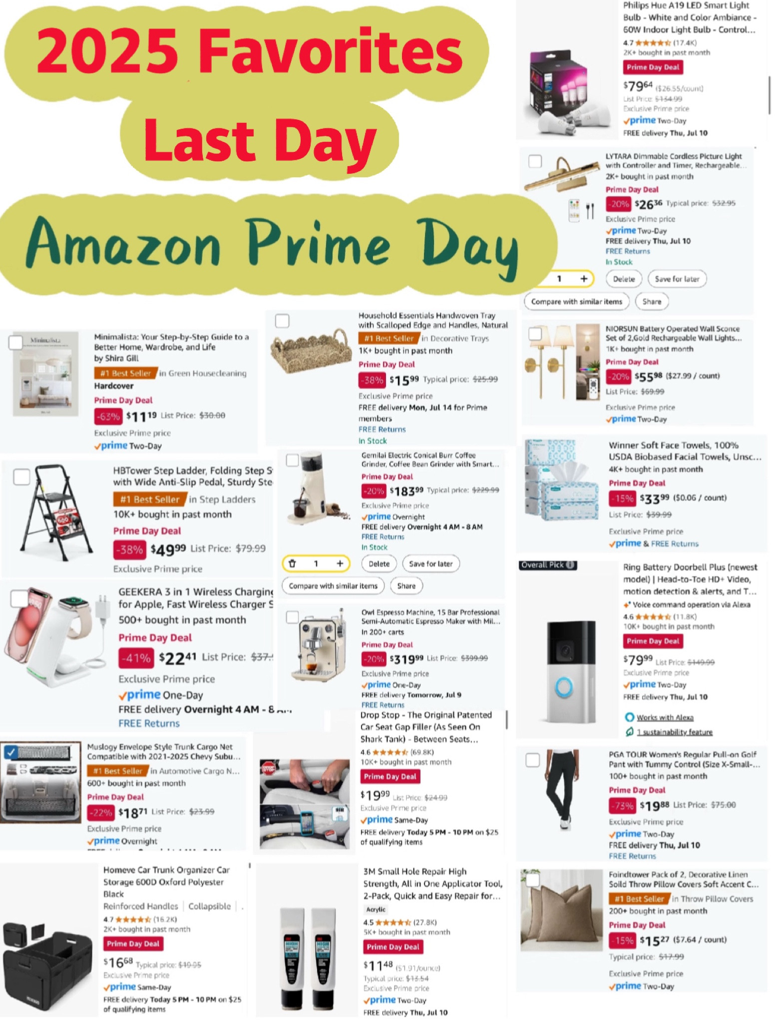 Last day of Prime Day sale! 🔥 #Amazon #LTKxAmazin #PrimeDay

#LTKsummer #LTKsale #LTKhome