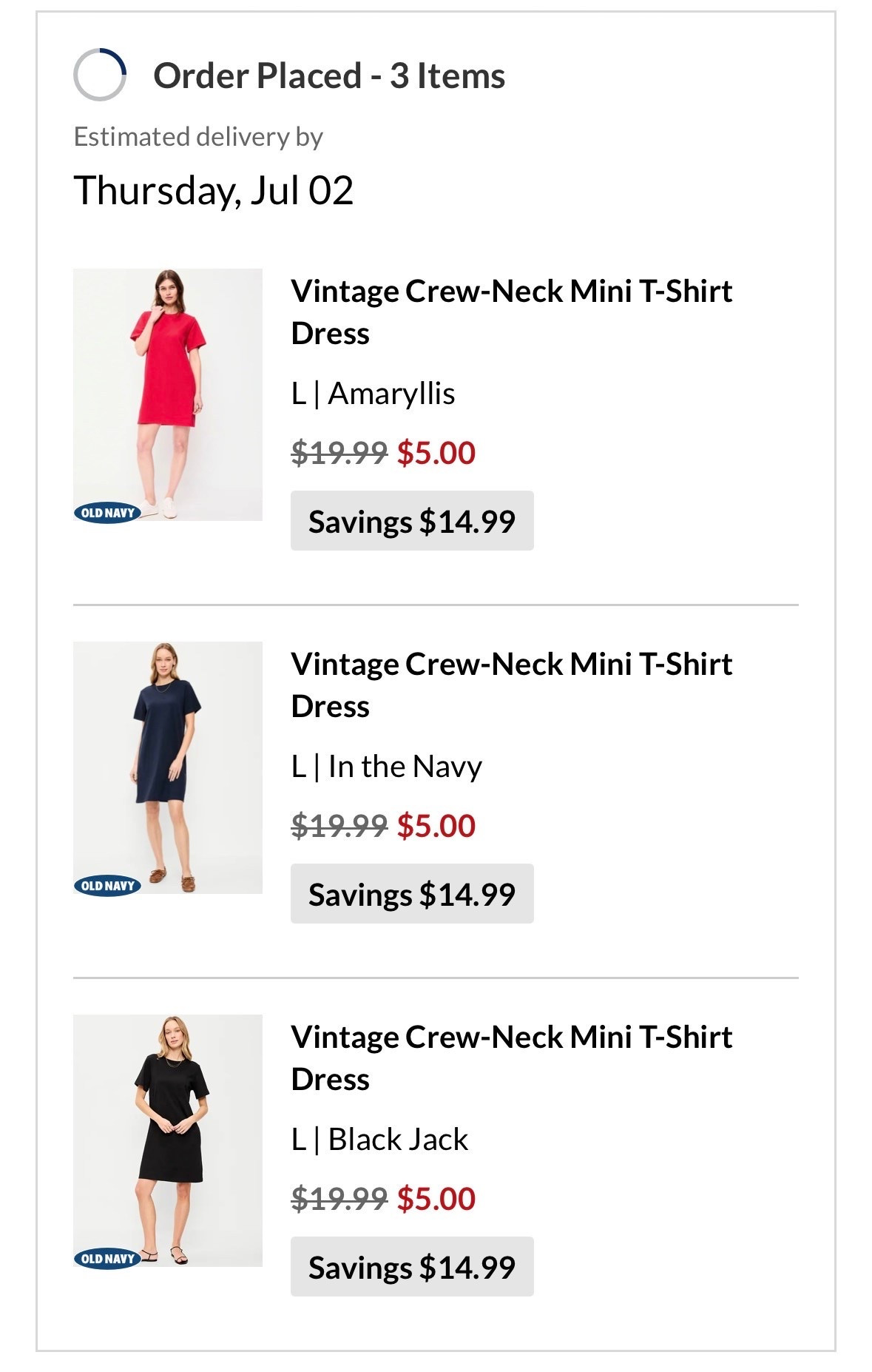 Old Navy $5 T-shirt Dress Sale ✨

#LTKootd #LTKMidsize #LTKmomlife