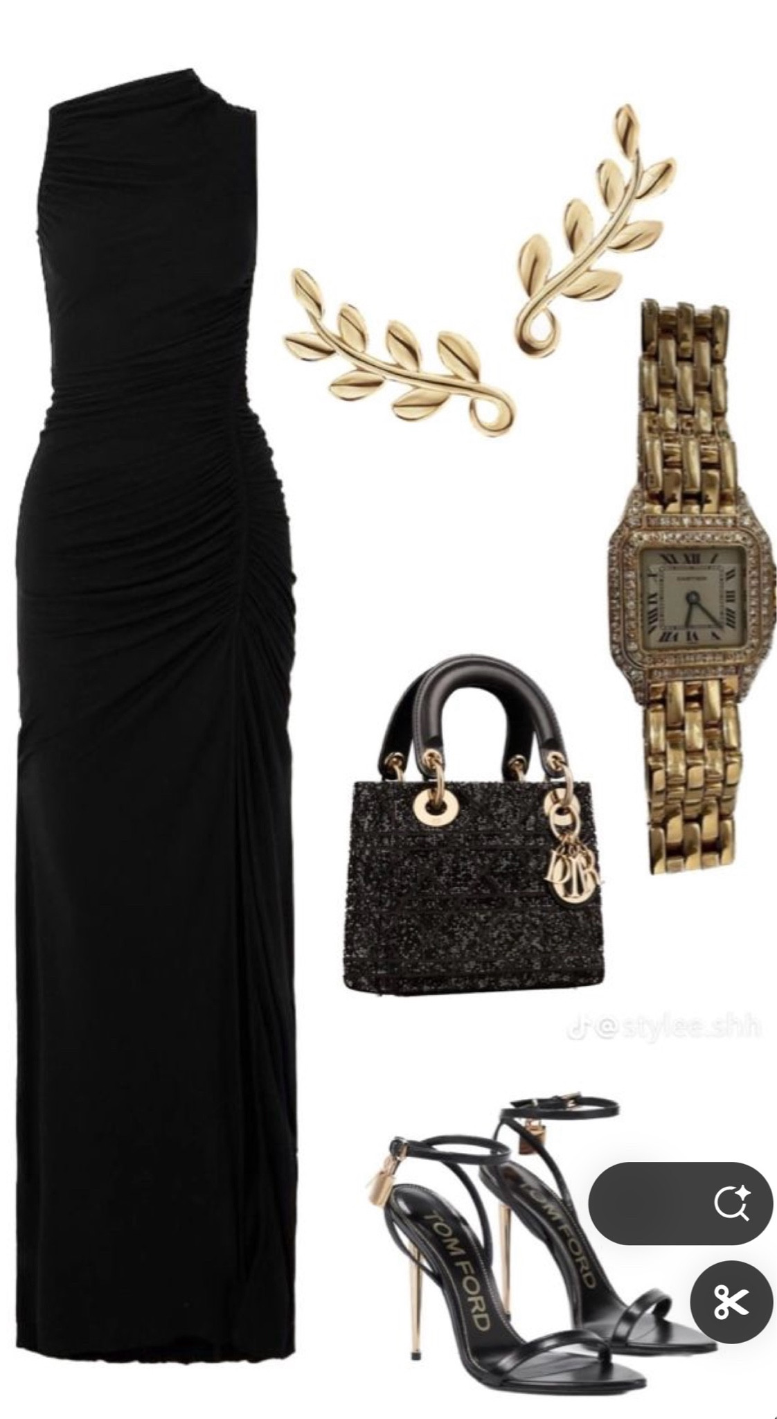 Found some inspo on Pinterest and put it together with Amazon items! 🖤✨

#LTKStyleTip #LTKShoeCrush #LTKParties