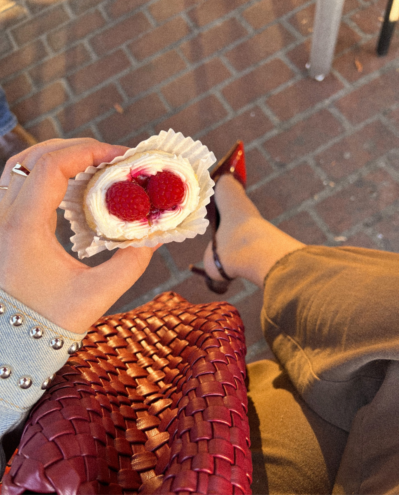 Red fall styling inspo, red heels, fall shoes, fall handbag, red handbag, fall outfit inspo, November outfit ideas 

#LTKSeasonal #LTKstyletip #LTKHoliday