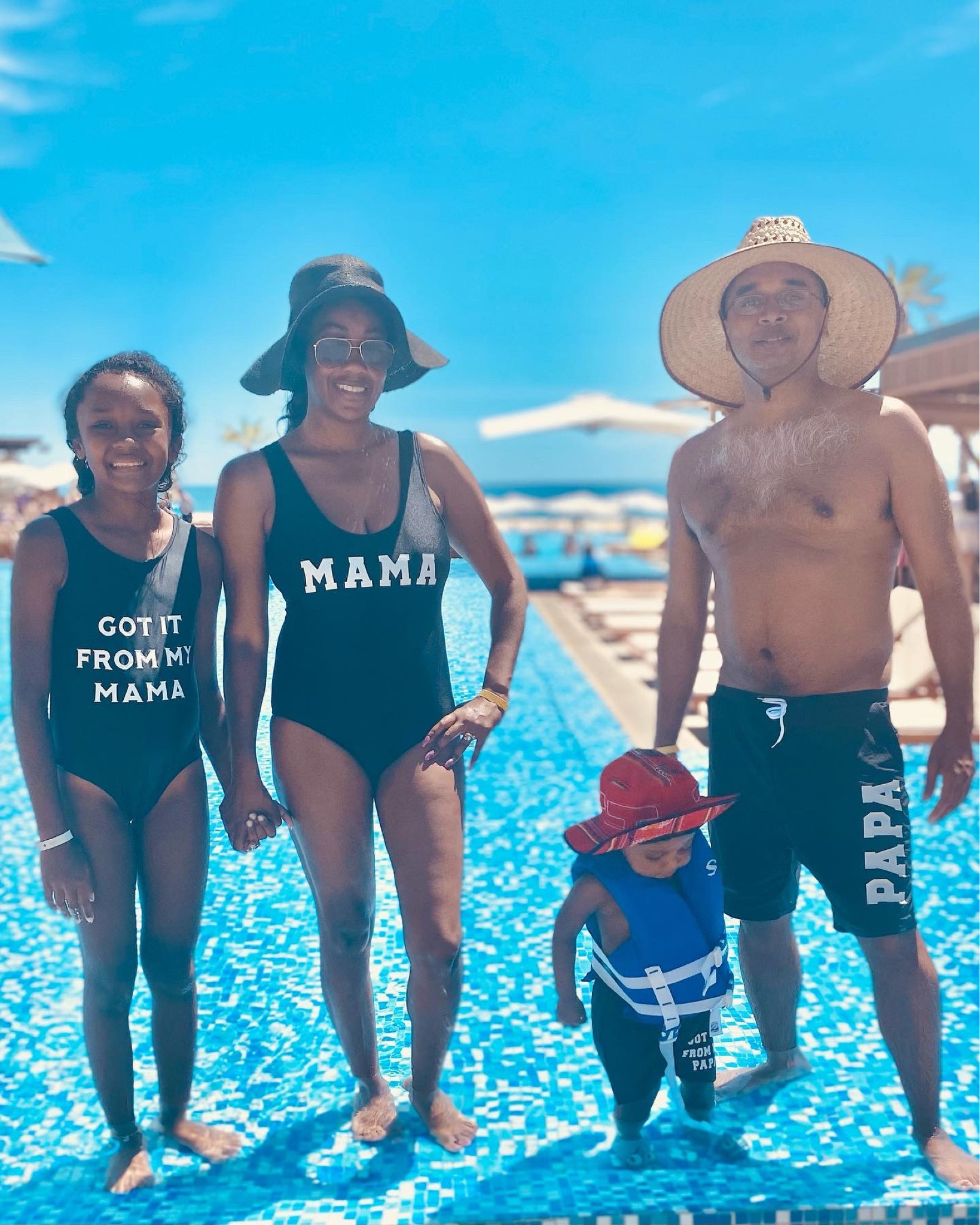 Mother like daughter, father like son. 🖤

#LTKSeasonal #LTKtravel #LTKswim