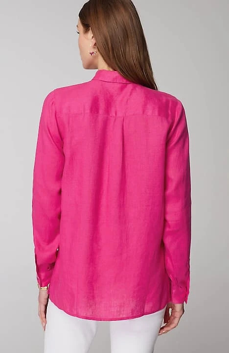 Everyday Linen Button-Front Shirt | J. Jill