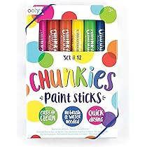 OOLY, Giftable Chunkies Paint Sticks, No Brush or Water Needed, Twistable Paint Stick Set for Kids a | Amazon (US)