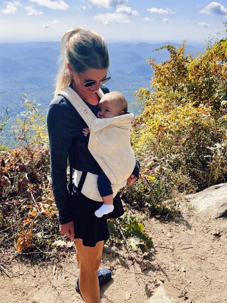 Hiking with baby! Couldn’t live without my artipoppe baby carrier 

Ray bans, sunglasses , hiking outfit , black tennis skirt , long sleeve activewear , long sleeve shirt , supportive hiking boots , round sunglasses 

#LTKfamily #LTKbaby #LTKfitness