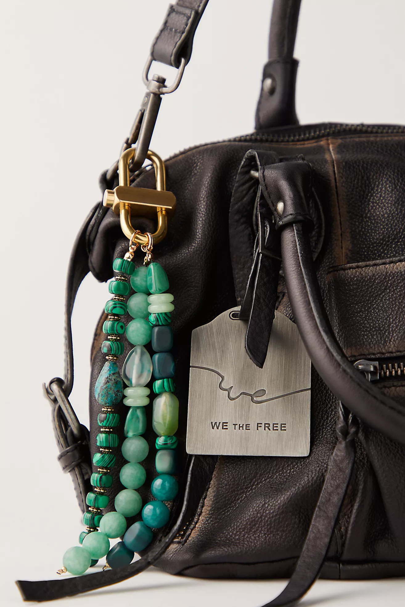 Prismatic Beaded Bag Charm | Free People (Global - UK&FR Excluded)