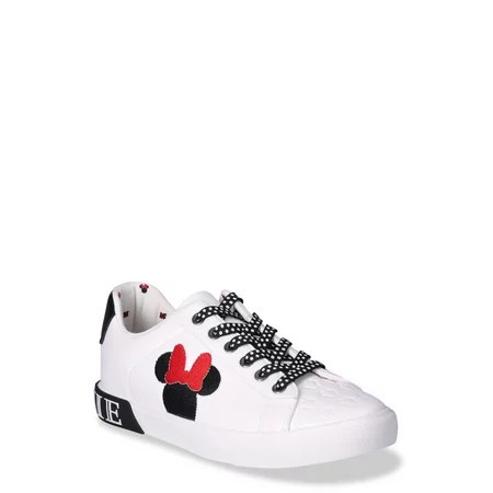 Disney Minnie Mouse Women s Low-top Court Sneakers | Walmart (US)