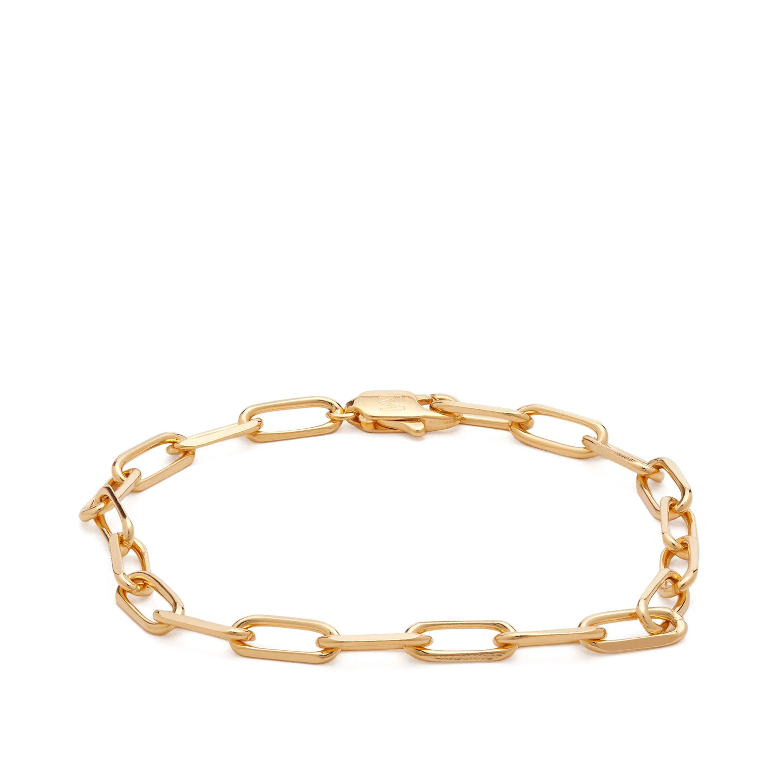 Missoma Women's Mini Paperclip Bracelet Gold | END. Clothing