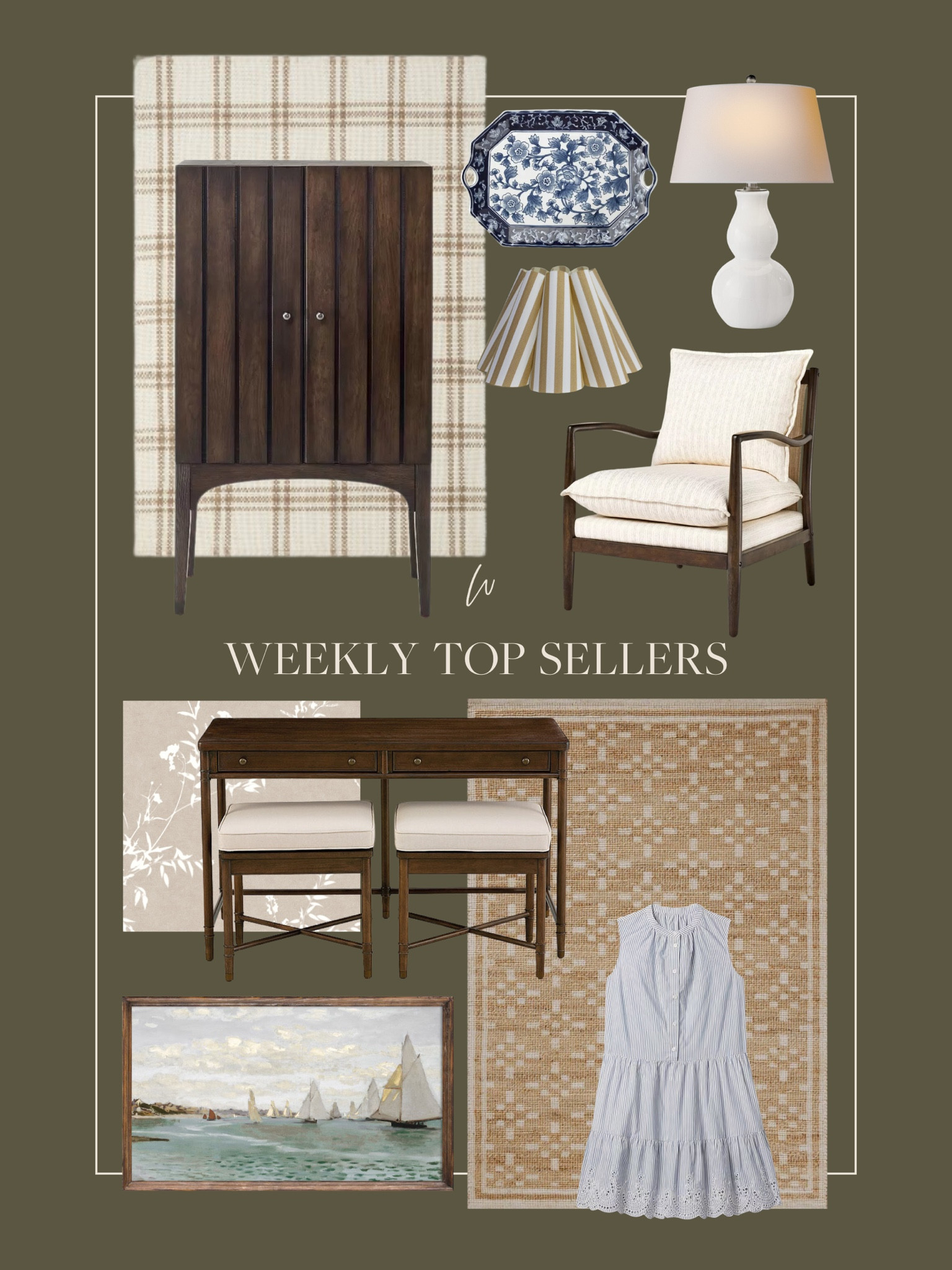 This week’s top sellers! A combination of affordable home finds and new Target releases, as well as some investment pieces! Coastal inspired tv art, wallpaper favorites, home accents and more! 

#LTKStyleTip #LTKHome