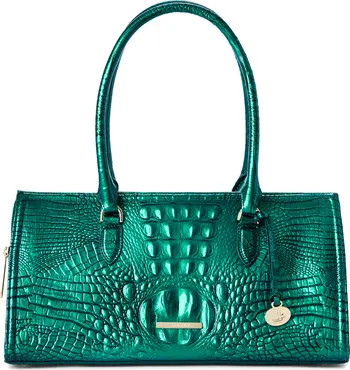 Sophia Croc Embossed Leather Satchel | Nordstrom