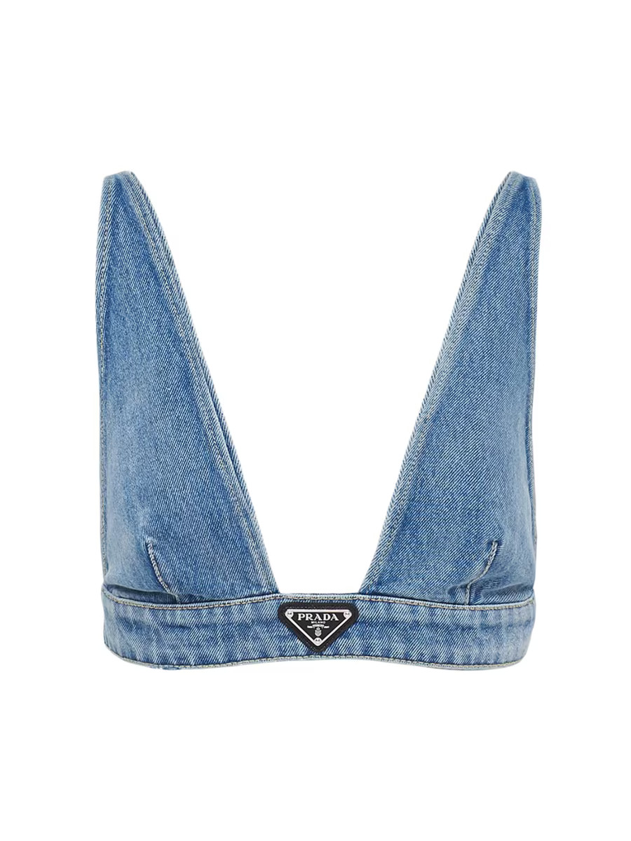 Organic Denim Top | Saks Fifth Avenue